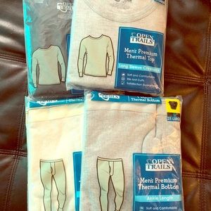 Men’s thermal tops/bottoms